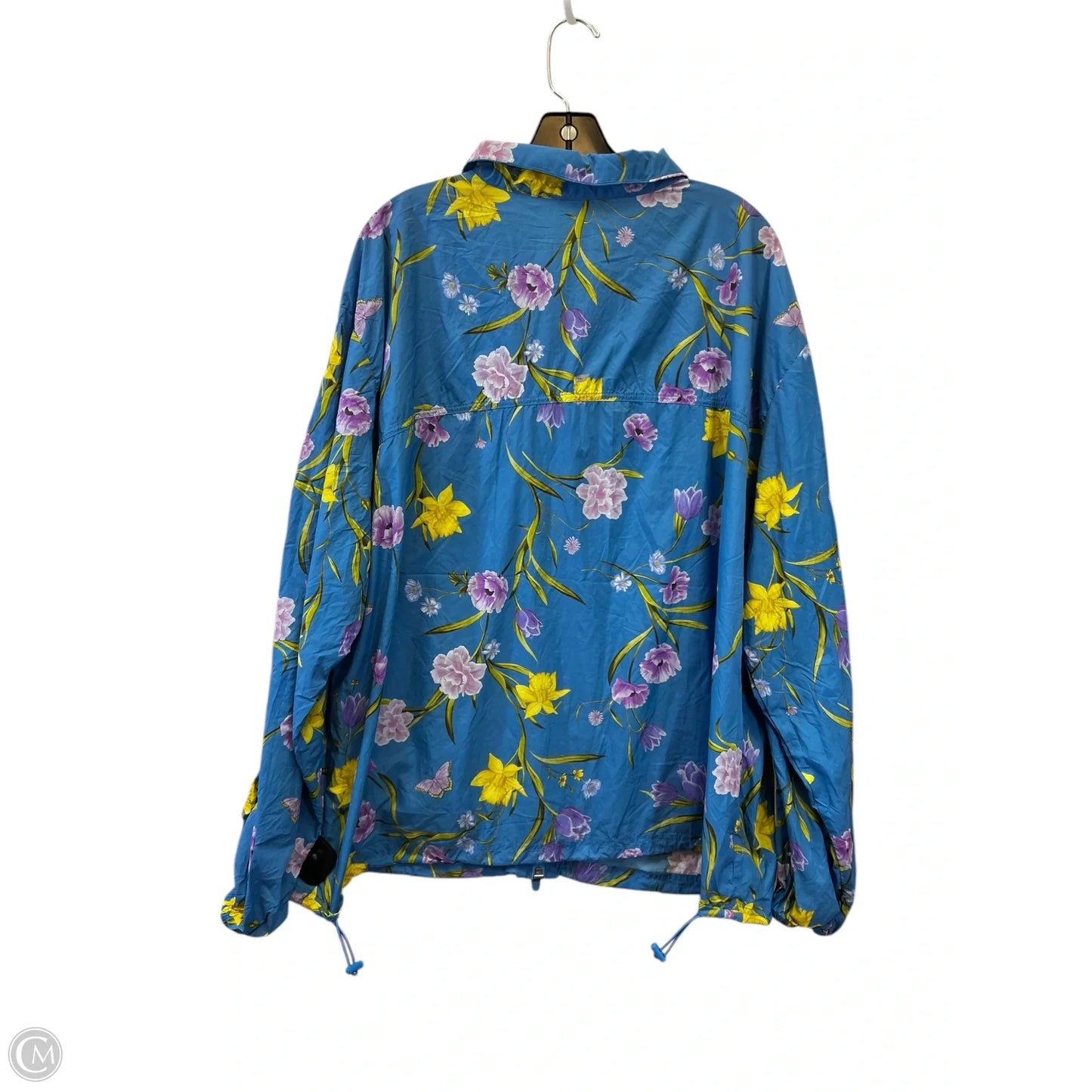 Athletic Pants 2pc By Fabletics In Floral Print, Size: 2x