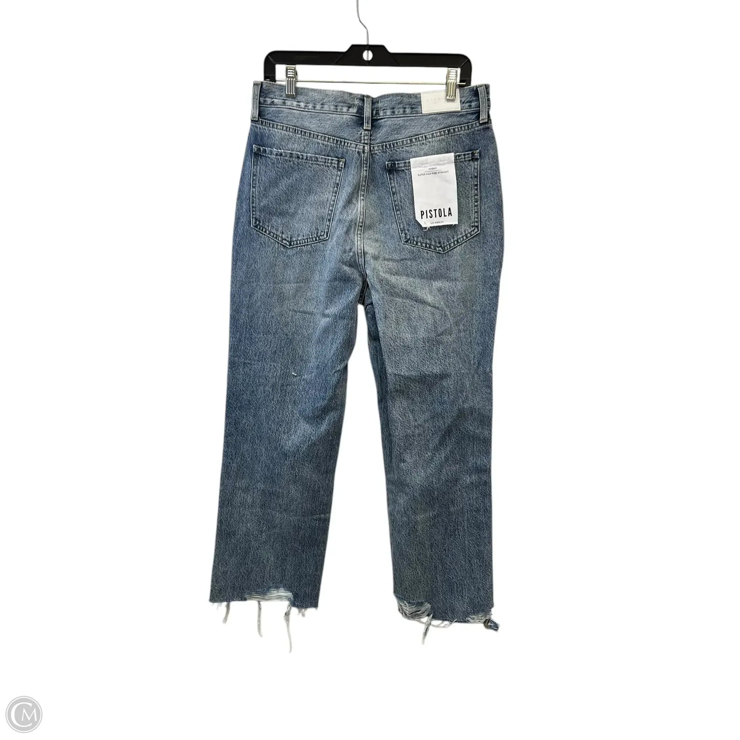 Jeans Designer By Pistola In Blue Denim, Size: 8