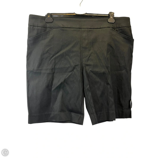 Shorts By Time And Tru In Black, Size: Xxl