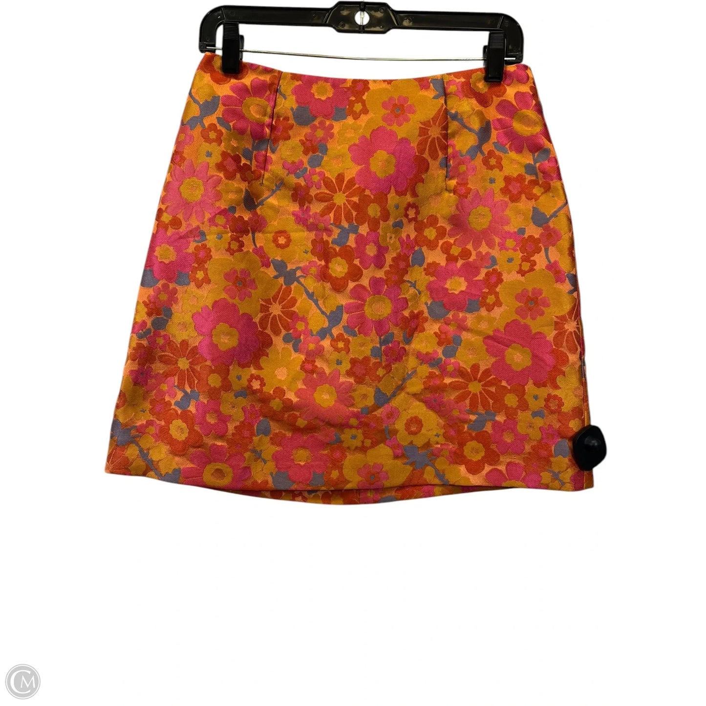Skirt Designer By Hutch In Orange & Pink, Size: S