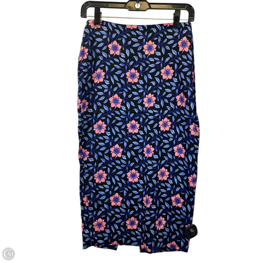 Skirt Designer By Diane Von Furstenberg In Blue & Pink, Size: Xs