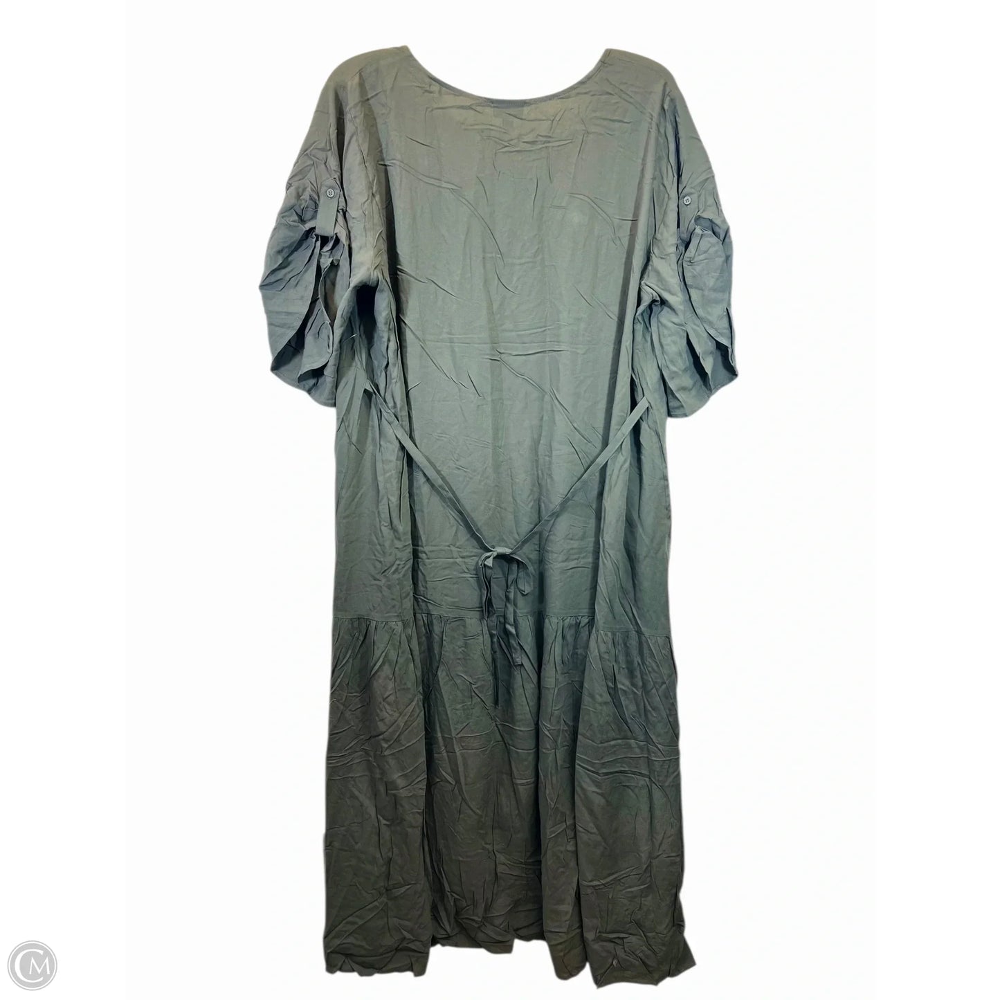 Dress Casual Maxi By Avenue In Green, Size: 3x