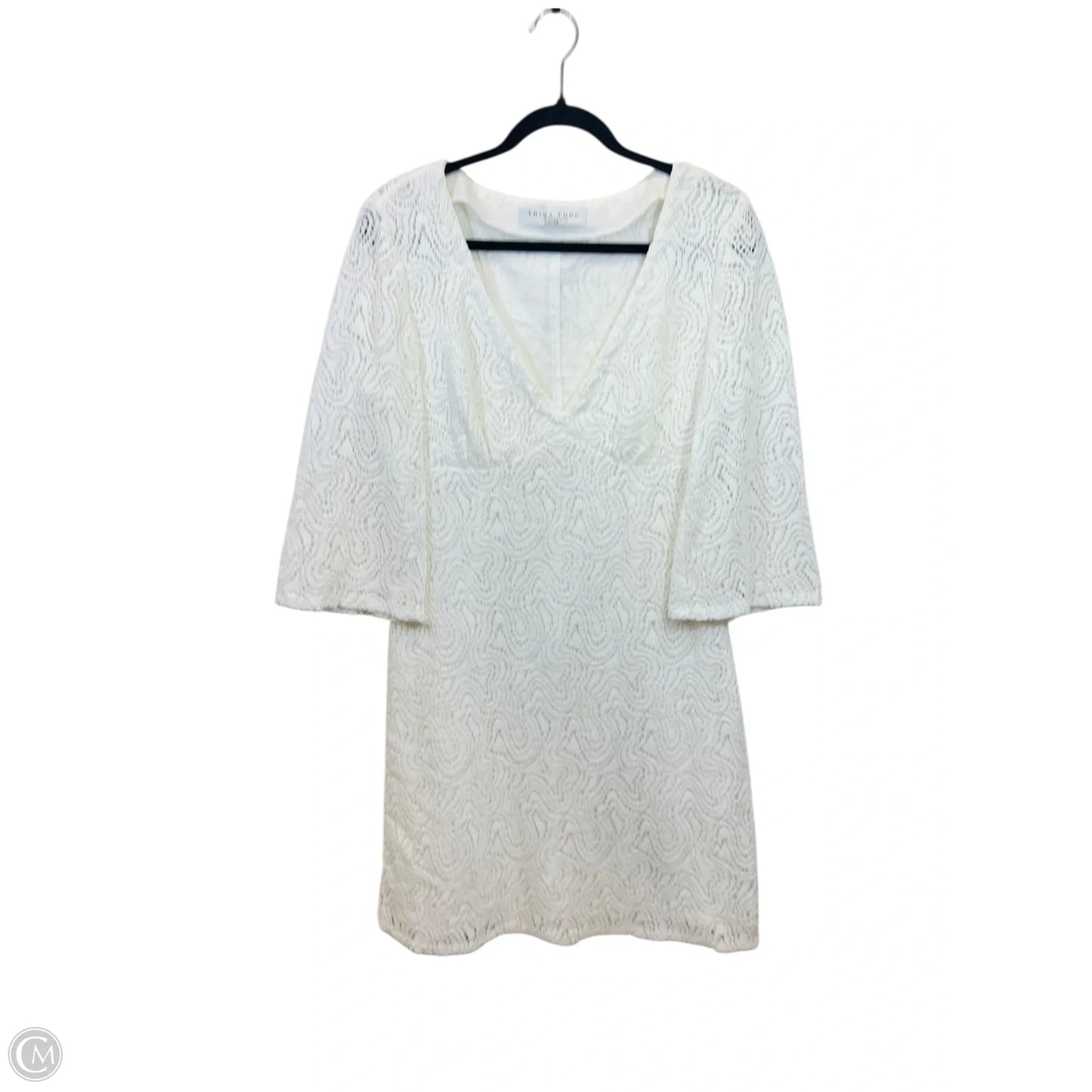 Dress Designer By Trina Turk In Cream, Size: 10