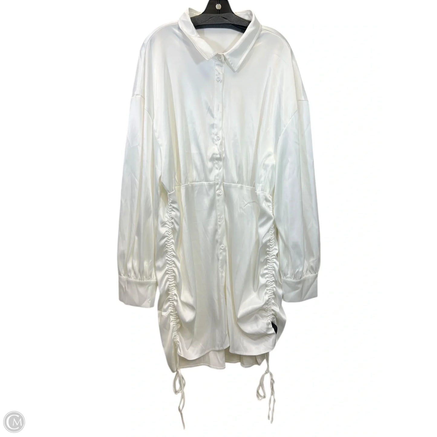 Dress Casual Maxi By Fashion Nova In White, Size: 2x