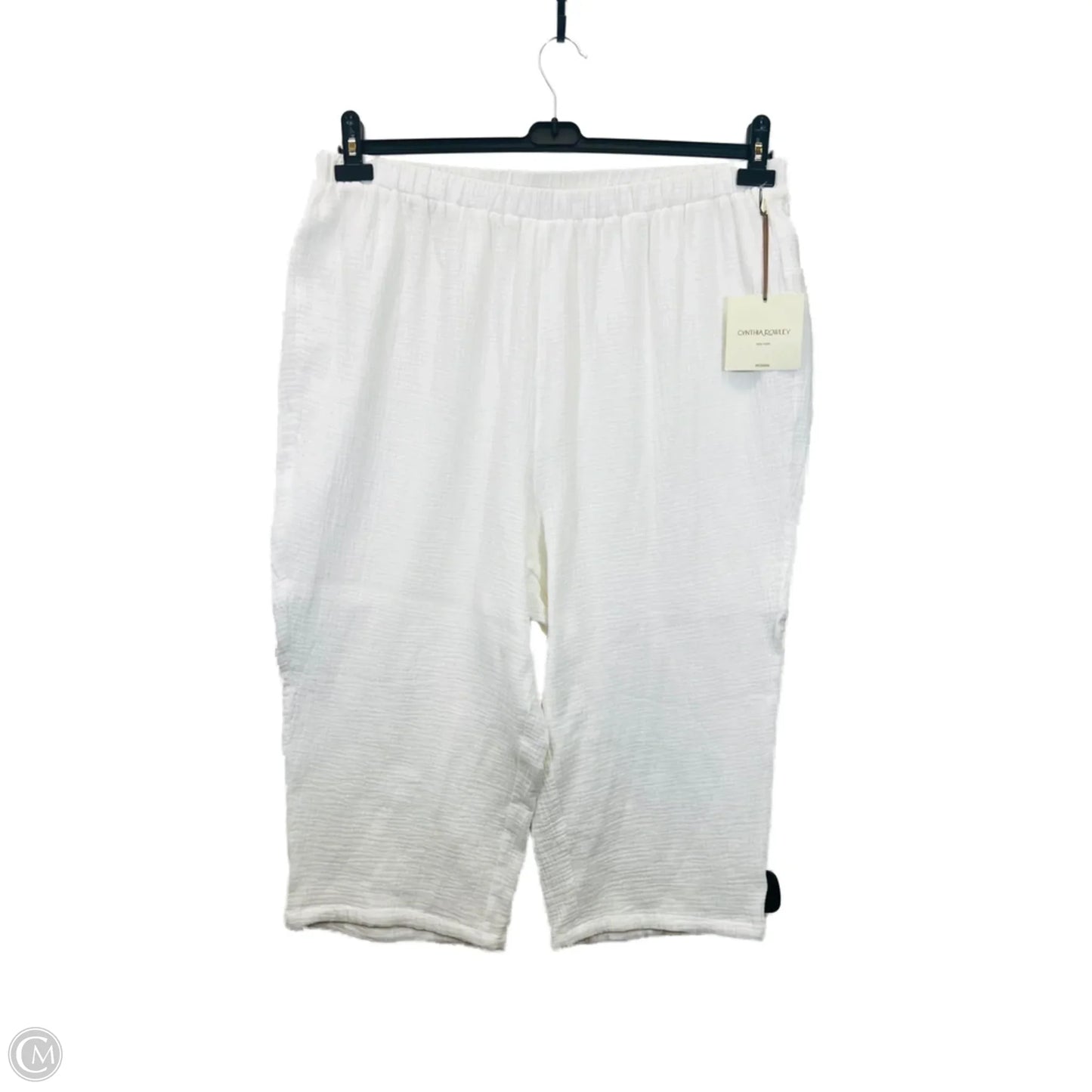 Pants Lounge By Cynthia Rowley In White, Size: 2x