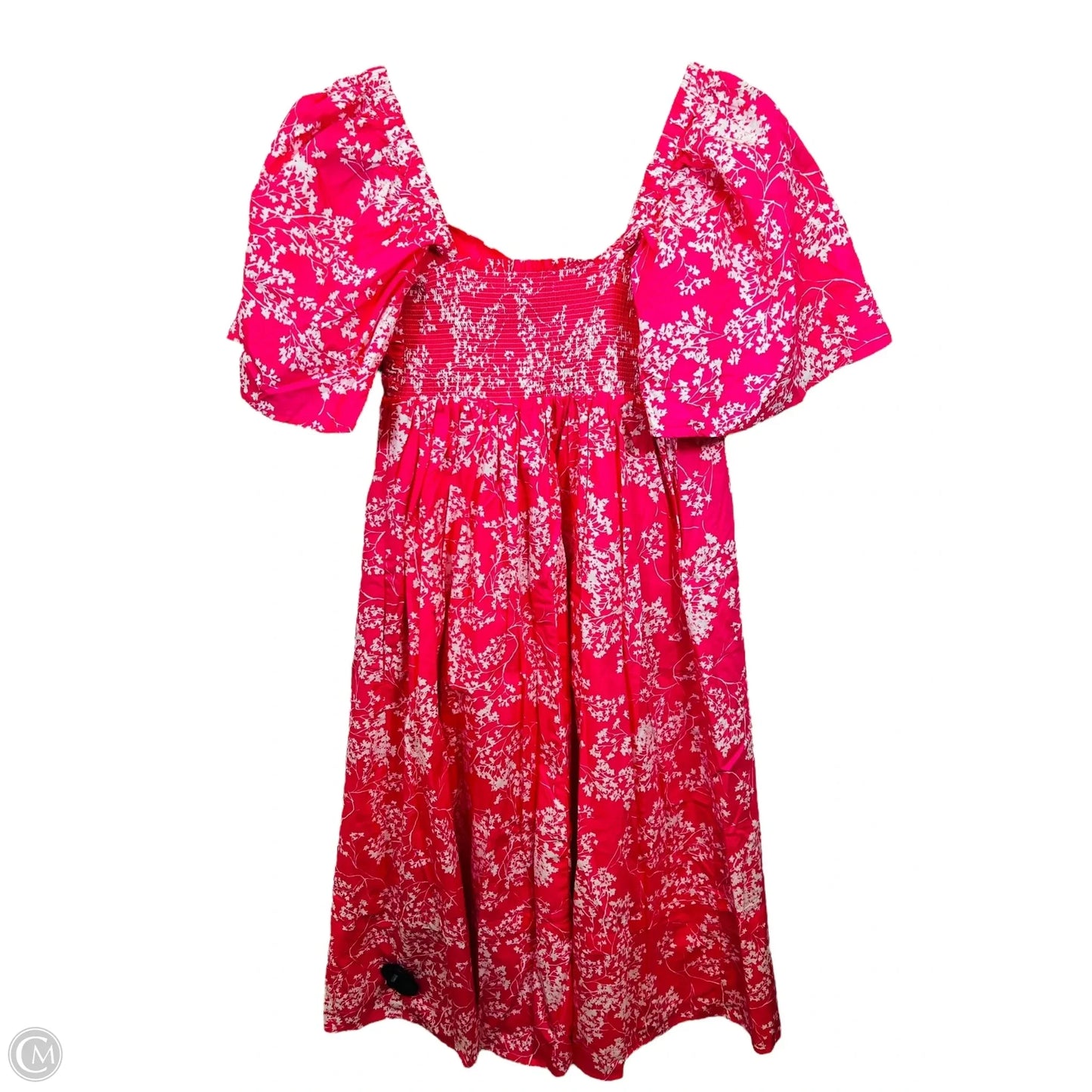 Dress Designer By Peter Som In Pink & White, Size: S