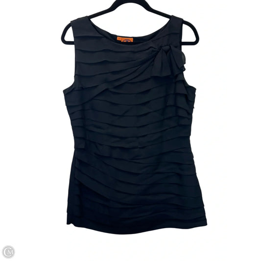 Top Sleeveless Designer By Tory Burch In Black, Size: 12