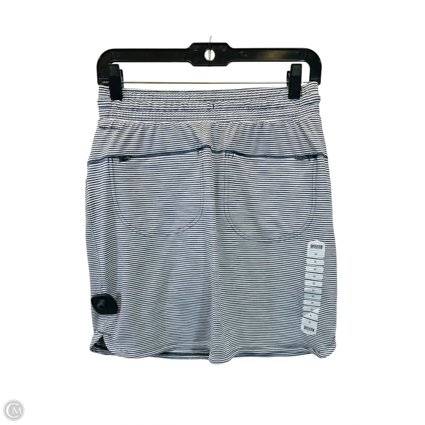 Skort By Duluth Trading In Blue & White, Size: Xs
