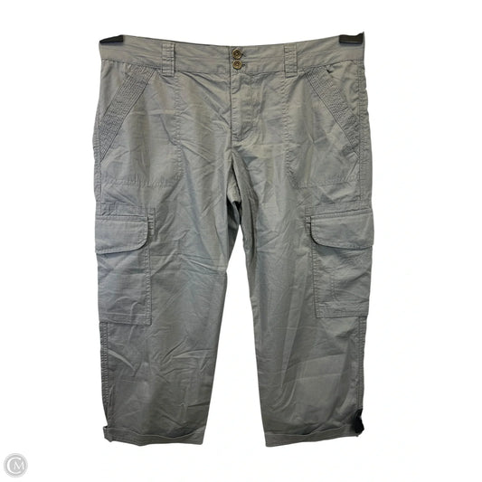 Athletic Capris By J. Crew In Grey, Size: L