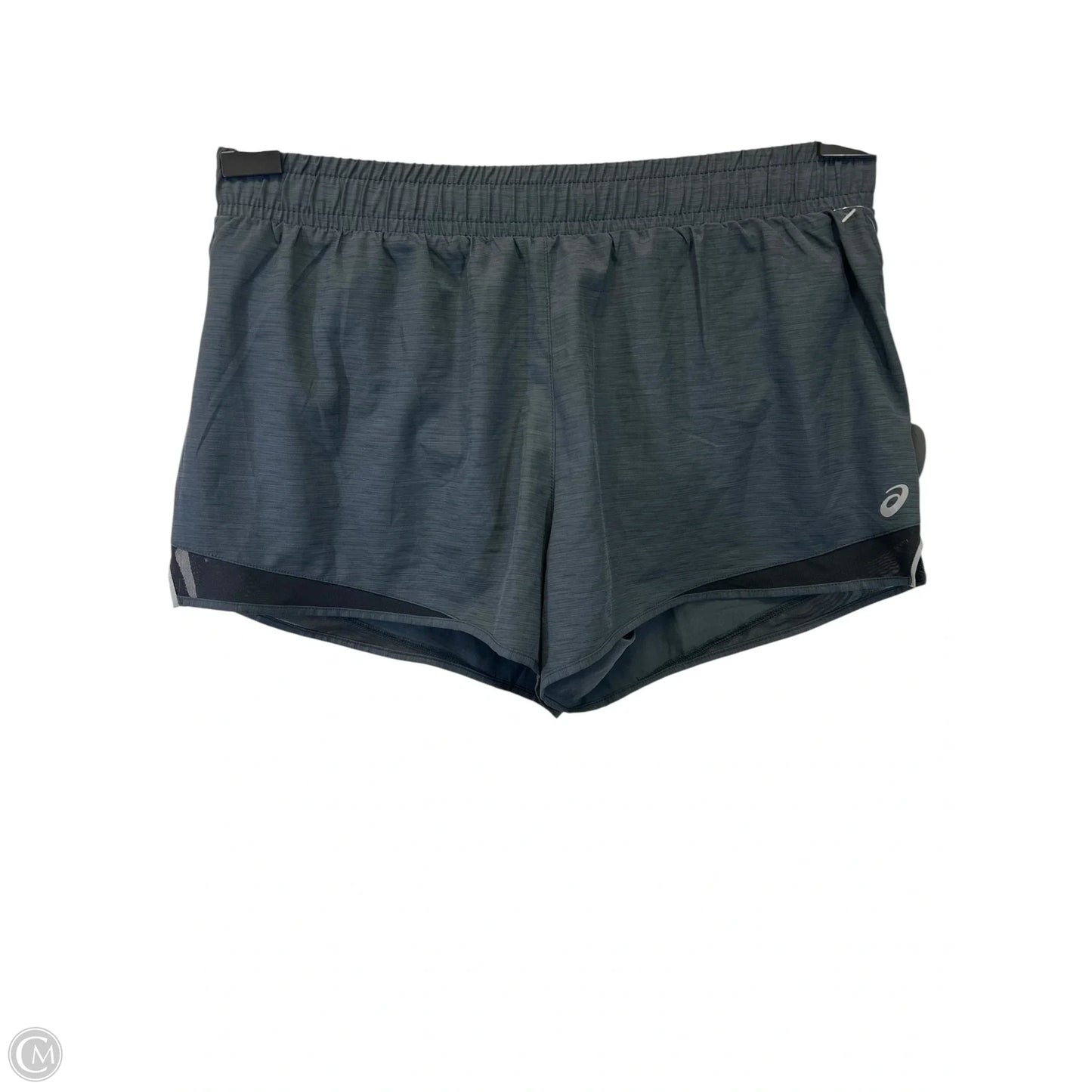 Athletic Shorts By Asics In Grey, Size: Xl