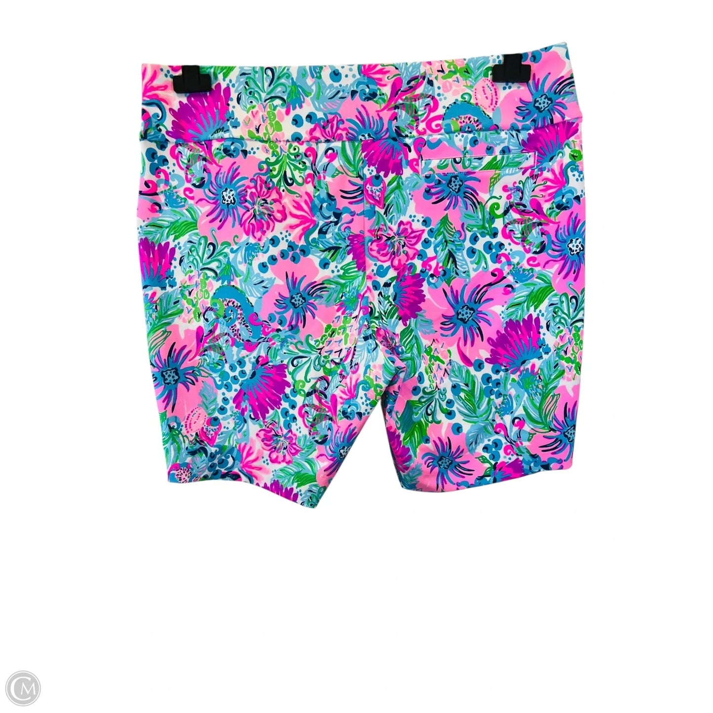 Athletic Shorts By Lilly Pulitzer In Blue & Pink, Size: 16
