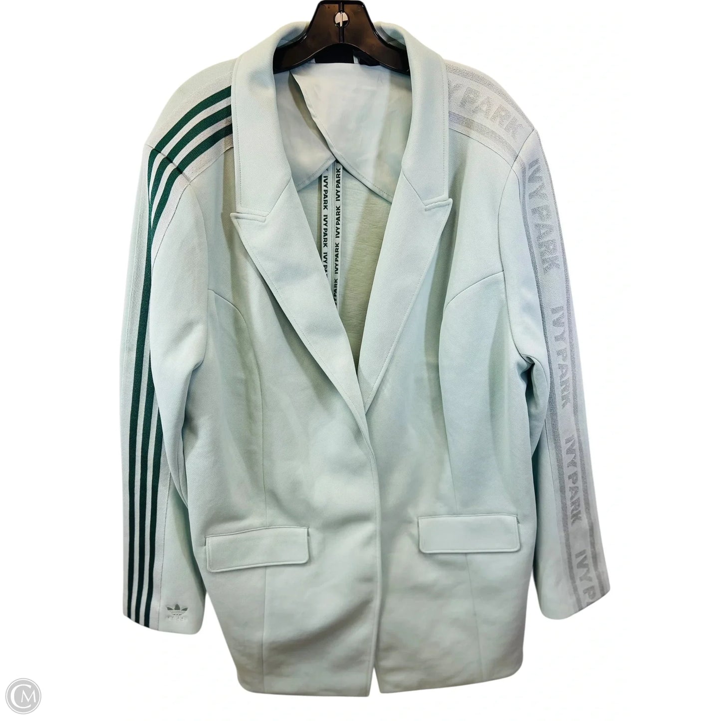 Jacket Designer By Ivy Park In Green, Size: 2x