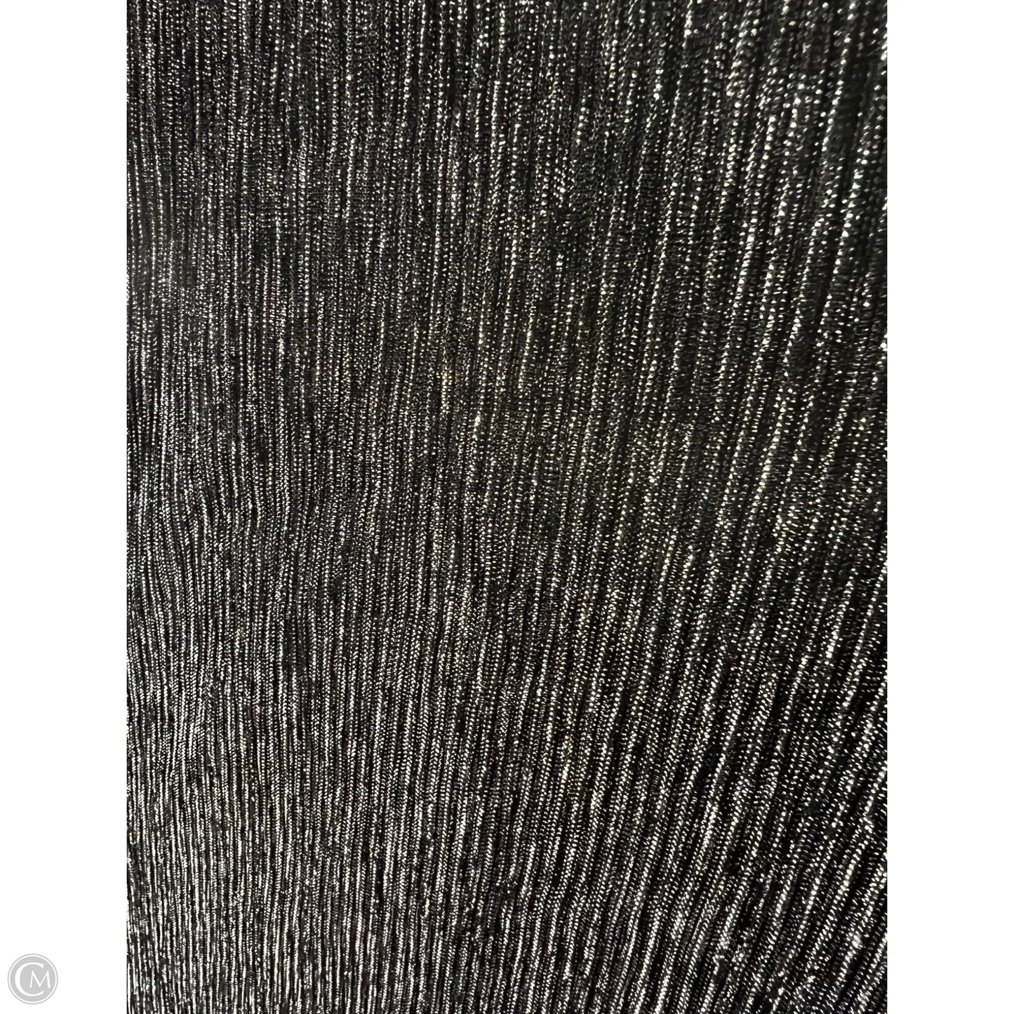 Dress Party Midi By Nine West Apparel In Grey & Silver, Size: S