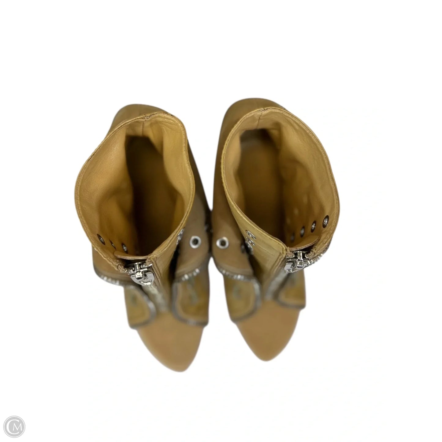 Shoes Heels Platform By Alexander Wang In Tan, Size: 9