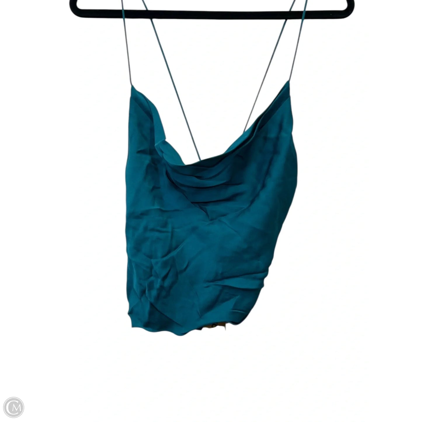 Top Sleeveless Designer By L’Academie In Teal, Size: S