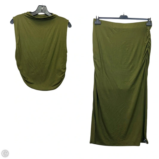 Skirt Set 2pc By Old Navy In Green, Size: L