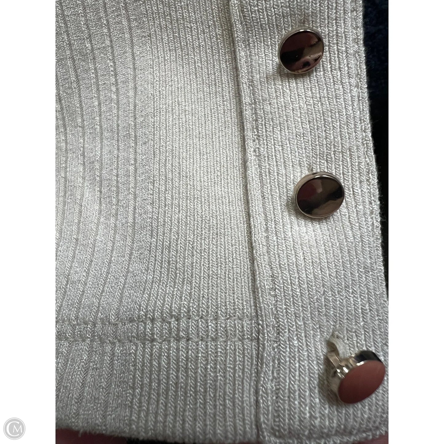 Top Long Sleeve By Loft In Beige, Size: M