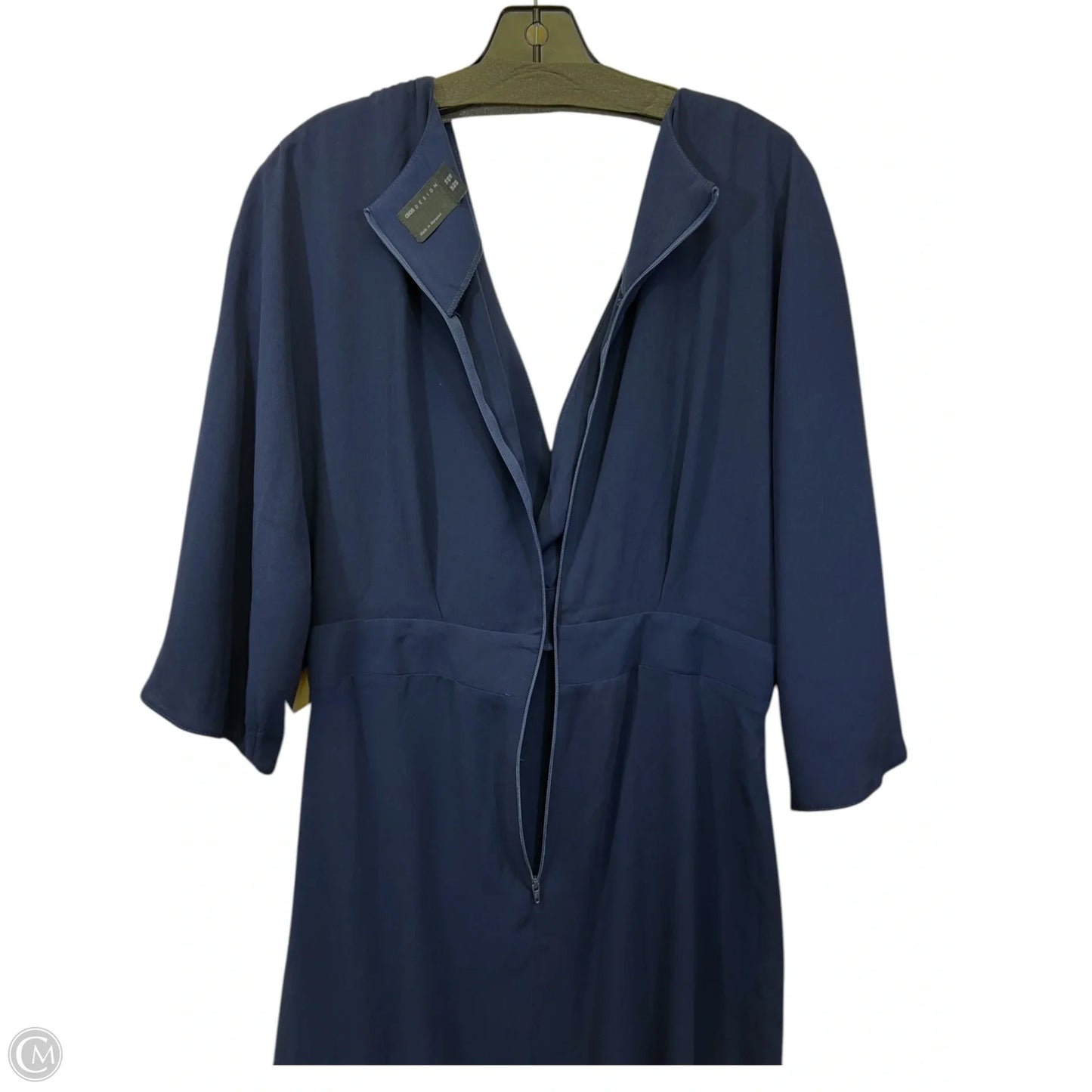 Dress Casual Maxi By Asos In Navy, Size: M