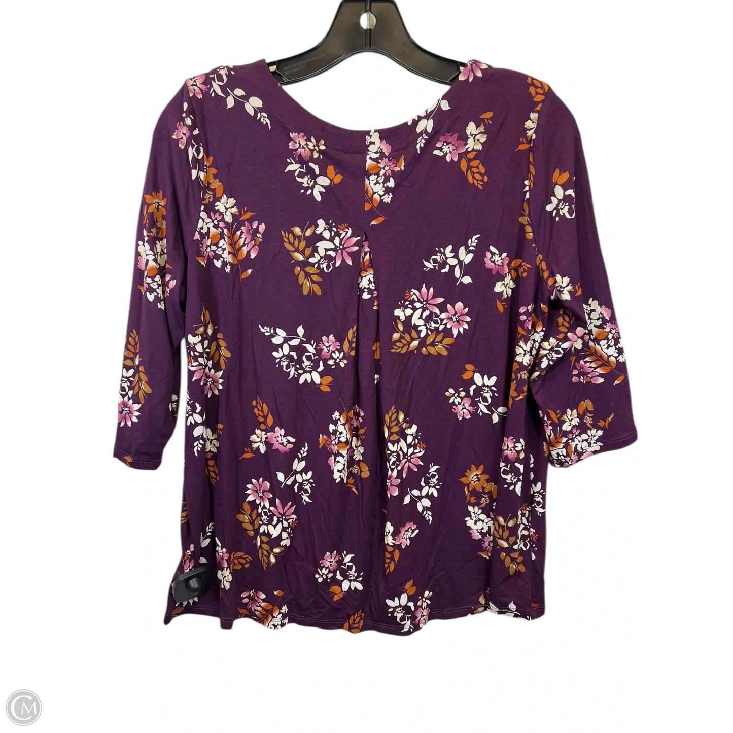 Top Short Sleeve By J. Jill In Purple, Size: Sp