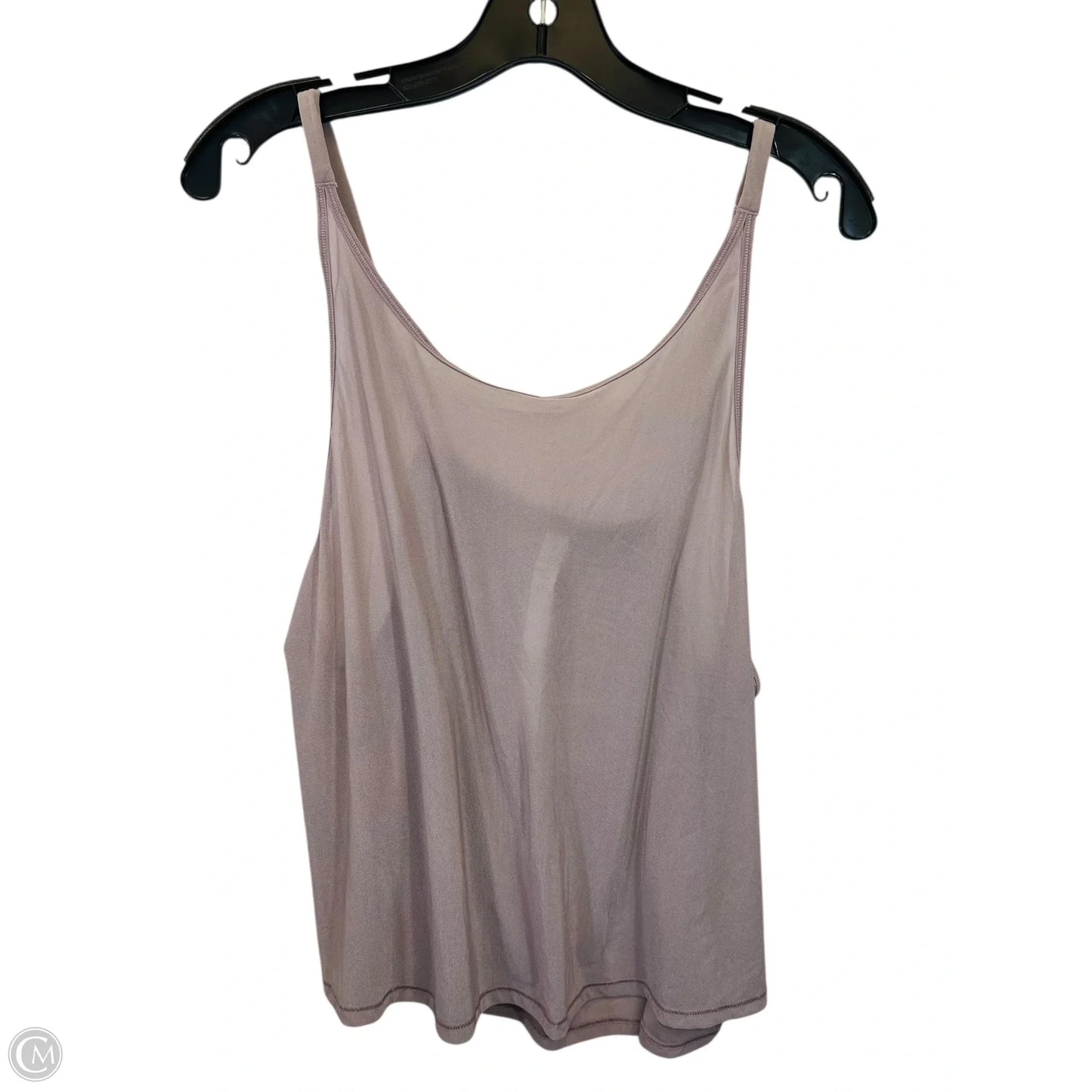 Athletic Tank Top By Lululemon In Mauve, Size: 6
