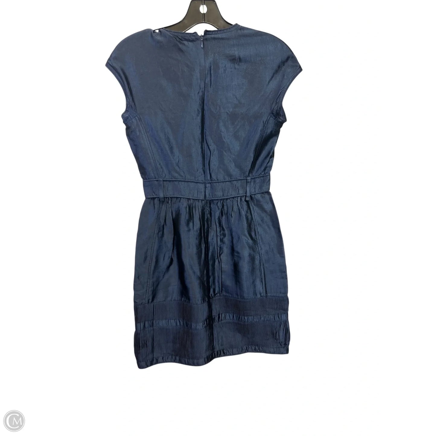 Dress Luxury Designer By Burberry In Blue, Size: 2