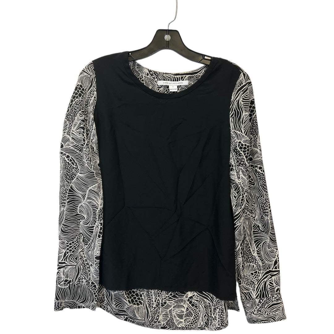 Top Long Sleeve Designer By Diane Von Furstenberg  Size: S