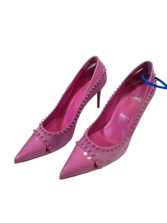 Pink Shoes Luxury Designer Christian Louboutin, Size 9