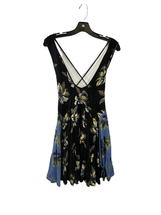 Floral Print Dress Casual Short Free People, Size Xs