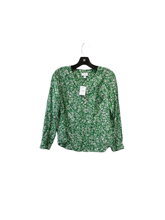 Green Top Long Sleeve J. Jill, Size Petite   Xs