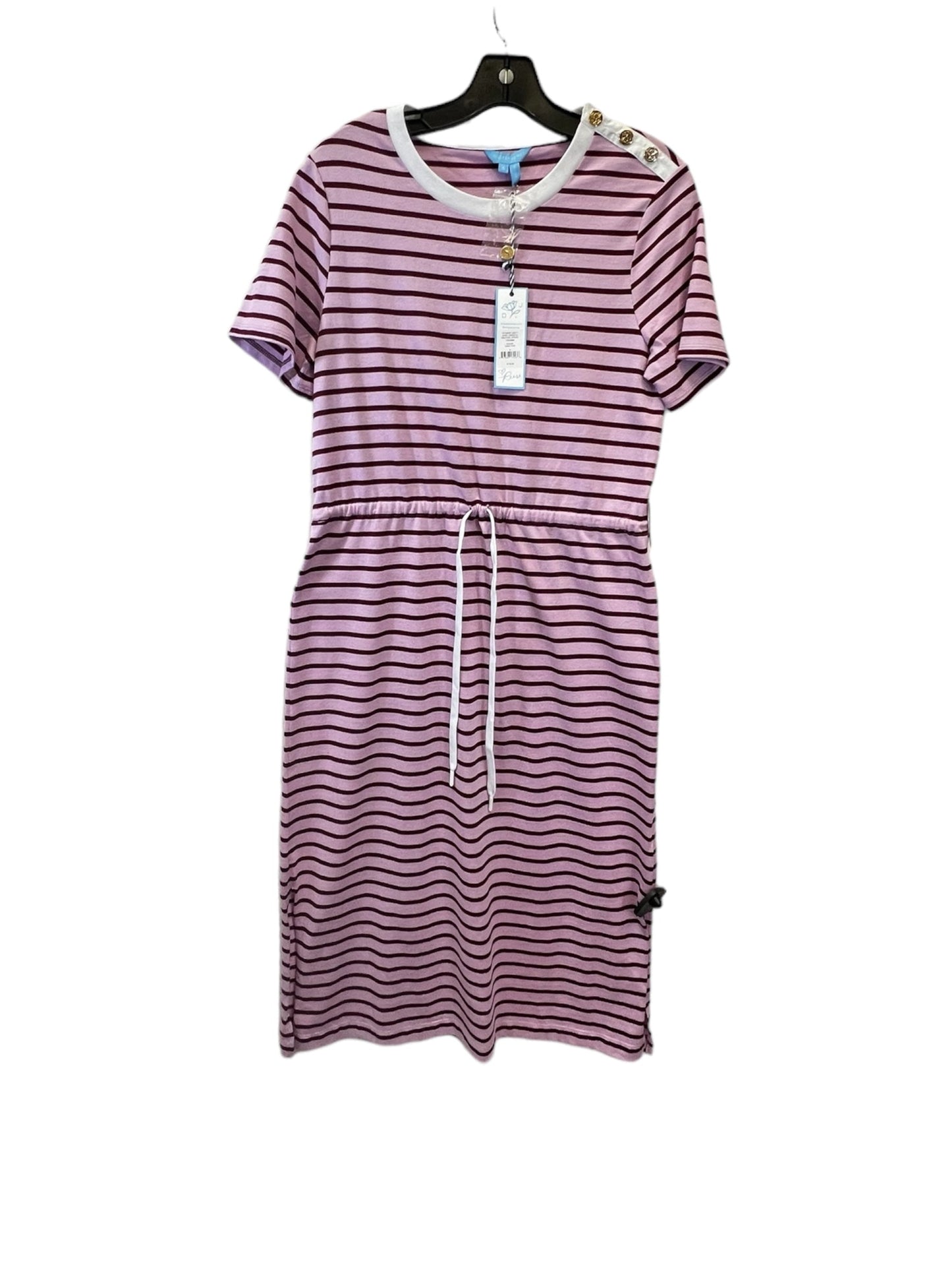 Striped Pattern Dress Designer Draper James, Size S