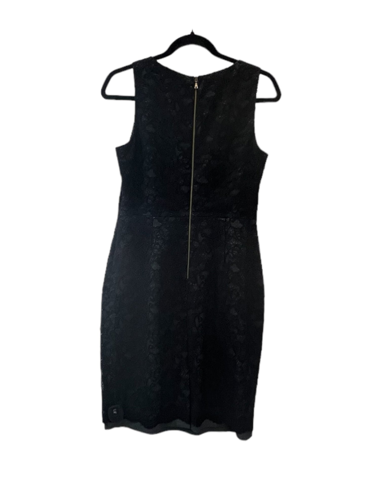 Dress Casual Midi By Tahari By Arthur Levine In Black, Size: S