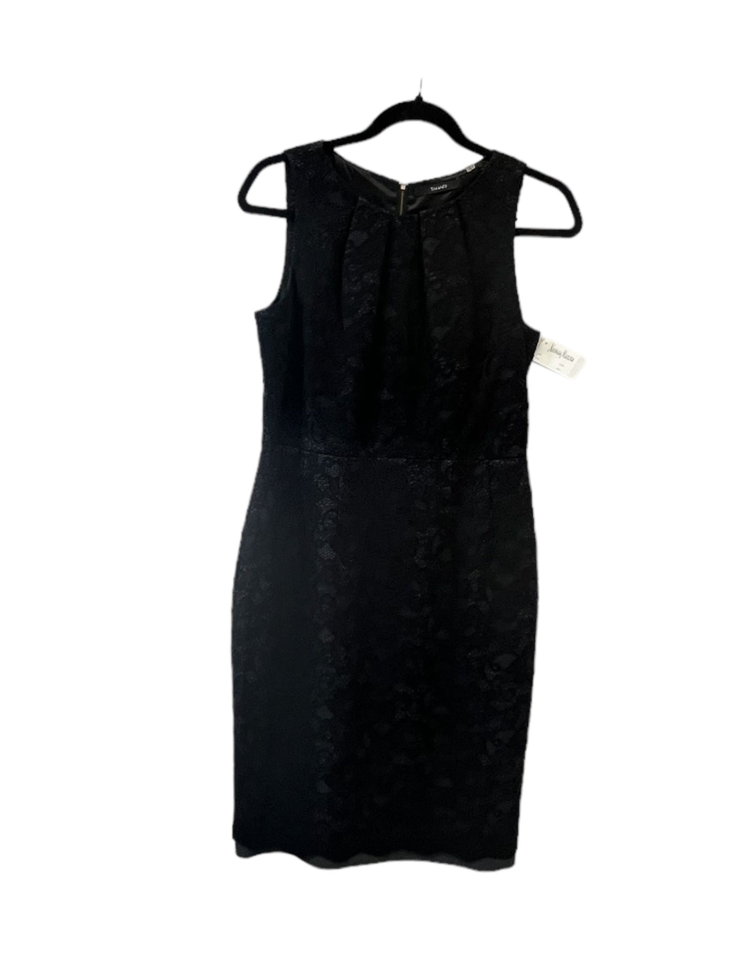 Dress Casual Midi By Tahari By Arthur Levine In Black, Size: S