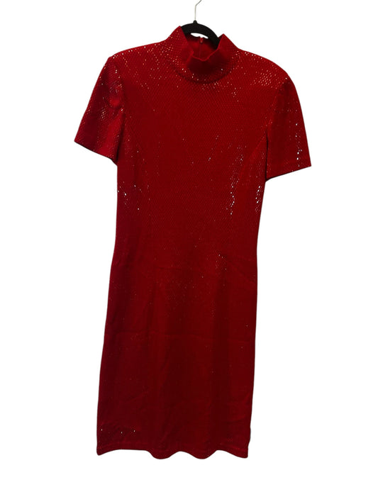 Dress Designer By St John Collection In Red, Size: M