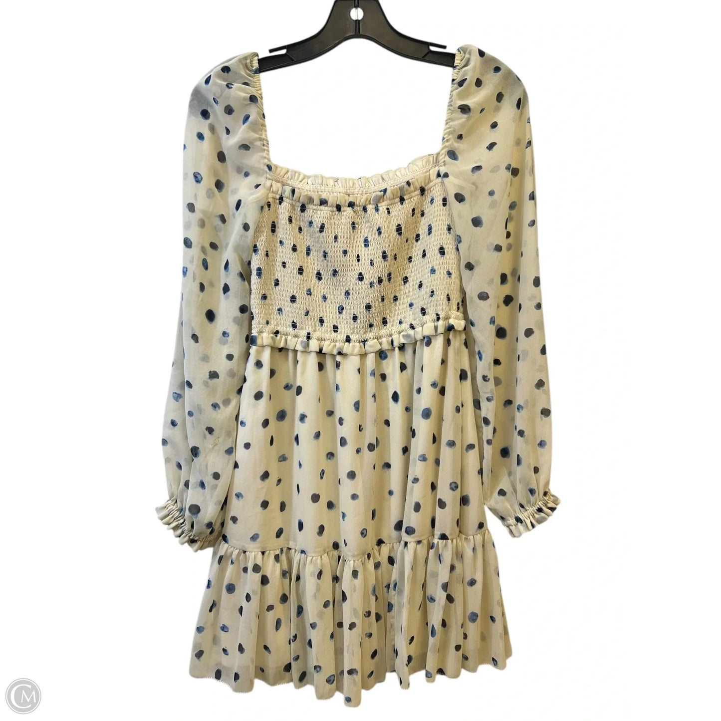 Dress Designer By Wilfred In Polkadot Pattern, Size: Xs