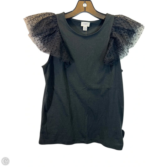 Top Short Sleeve By Loft In Black, Size: Xs