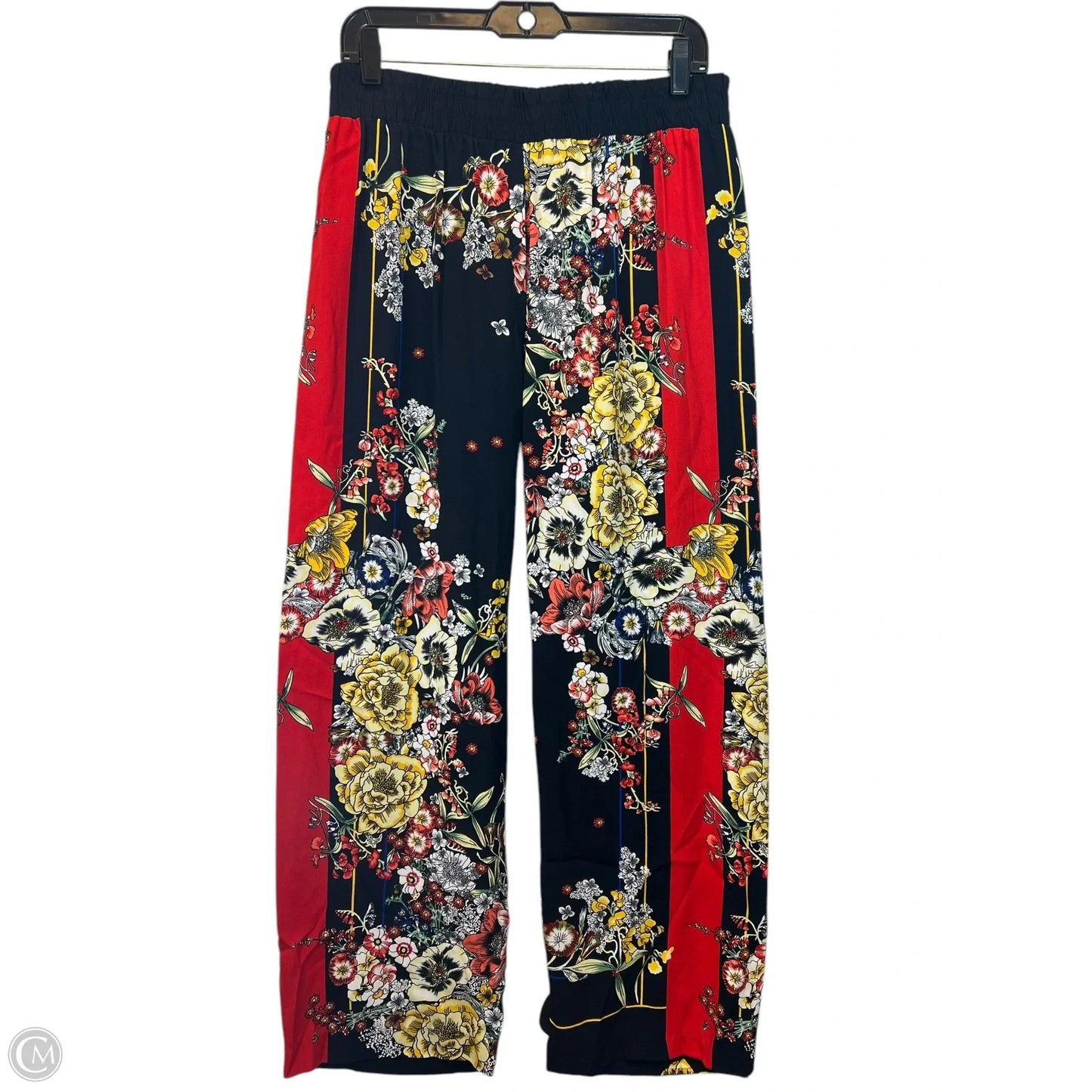Pants Lounge By Cynthia Rowley In Black & Red, Size: M