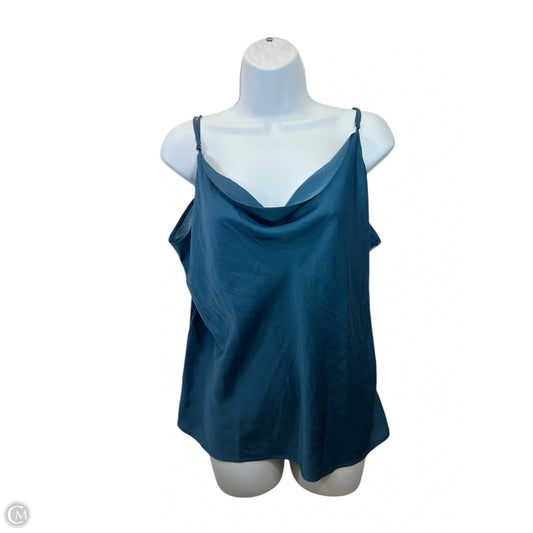 Top Sleeveless By Loft In Blue, Size: Xxl