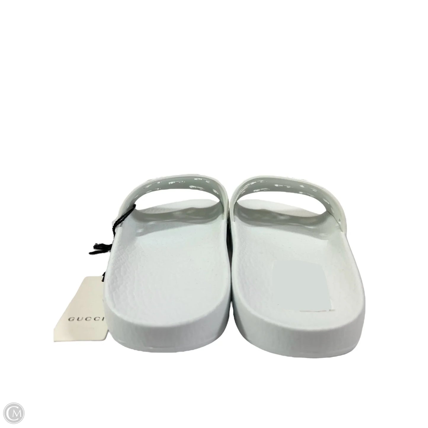 Sandals Luxury Designer By Gucci In White, Size: 7