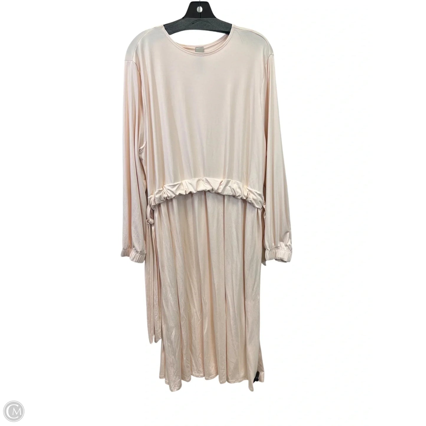 Dress Casual Maxi By Go Couture In Pink, Size: Xl