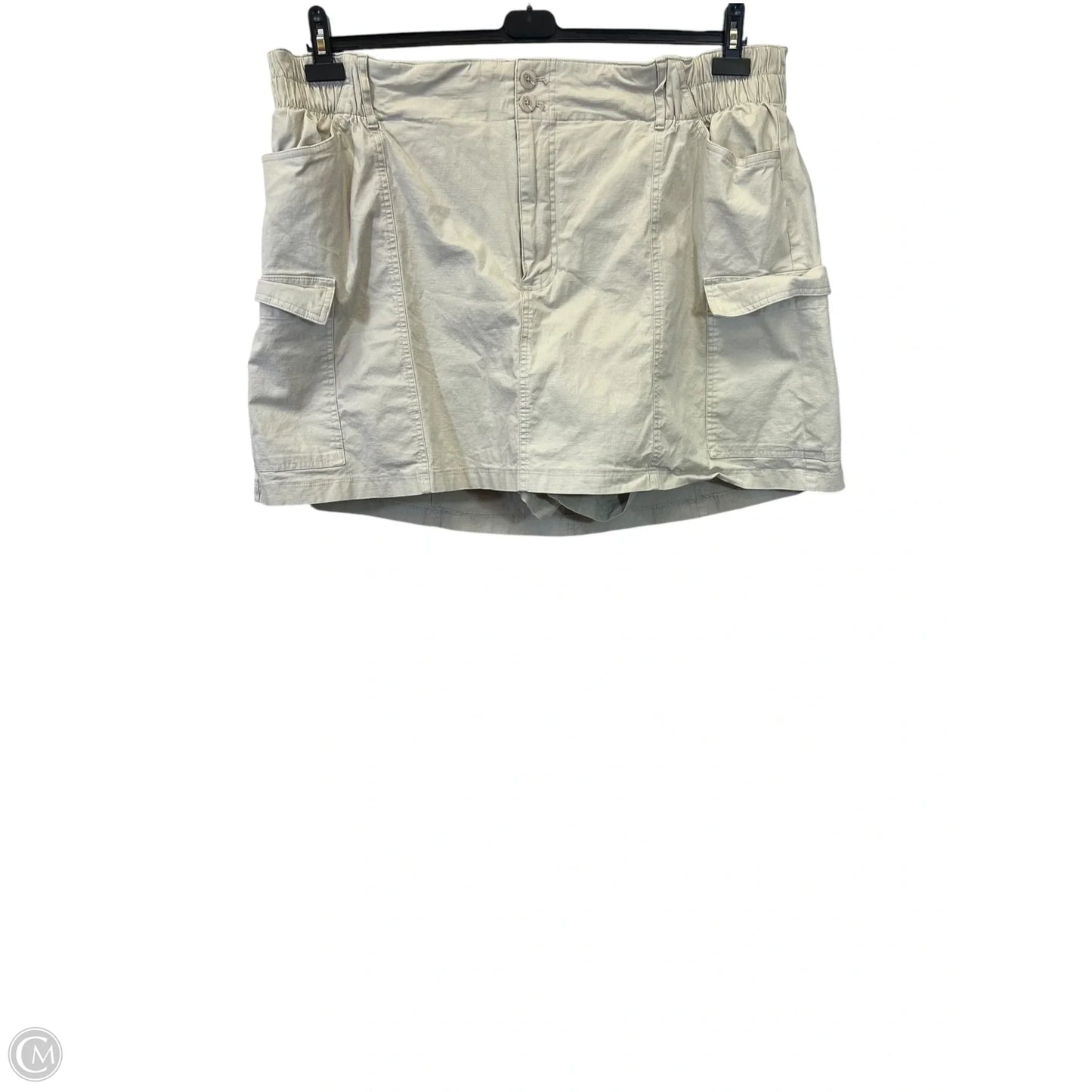 Skirt Mini & Short By Ava & Viv In Tan, Size: 3x