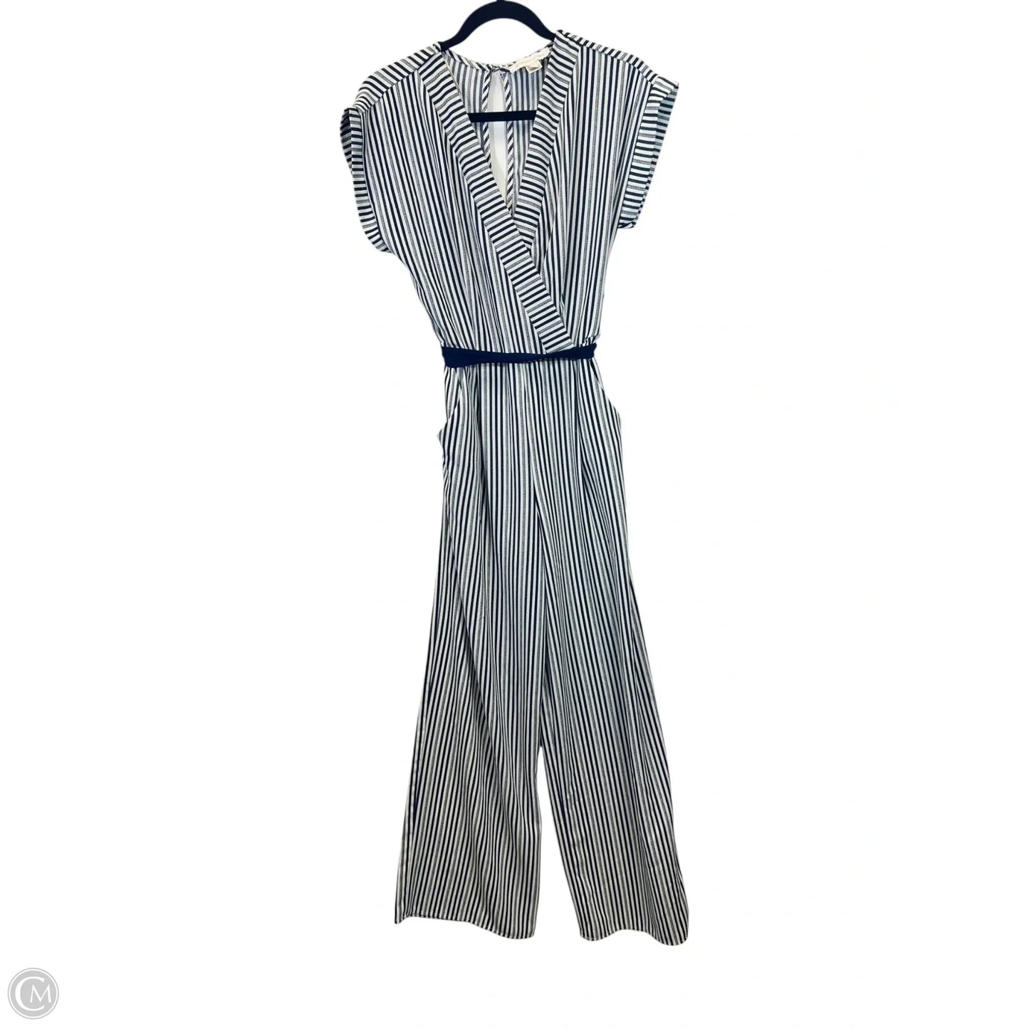 Jumpsuit By Monteau In Striped Pattern, Size: L