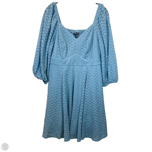Dress Casual Midi By Torrid In Blue, Size: M