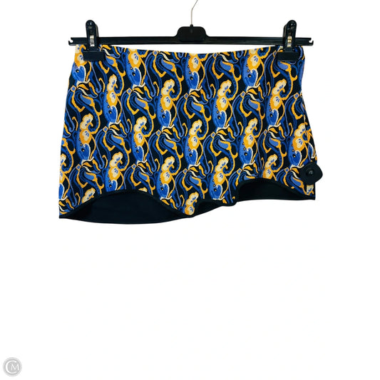 Skirt Mini & Short By Zara In Black & Purple, Size: Xl