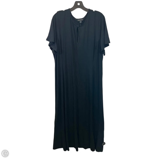 Dress Casual Maxi By J. Jill In Black, Size: Xl