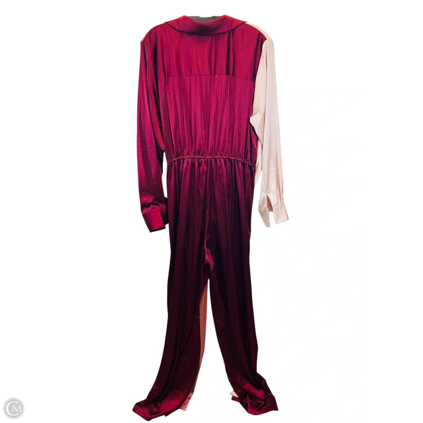 Jumpsuit By Fashion Nova In Pink & Red, Size: 1x