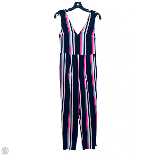 Jumpsuit By Express In Black & Pink, Size: Xs
