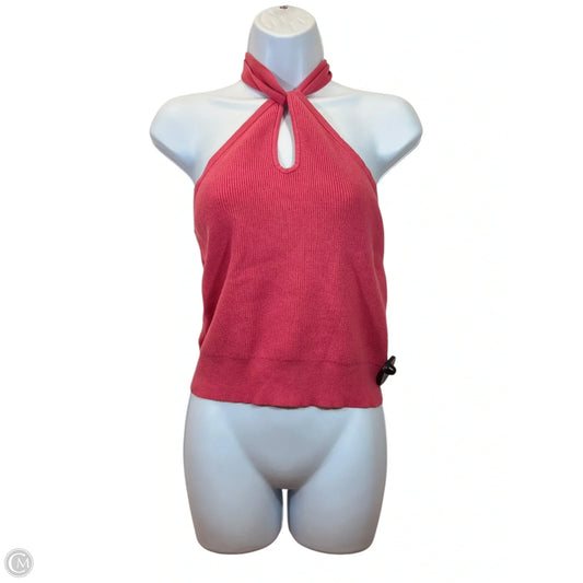 Top Sleeveless By Banana Republic In Pink, Size: M