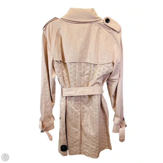 Jacket Designer By Coach In Pink, Size: M