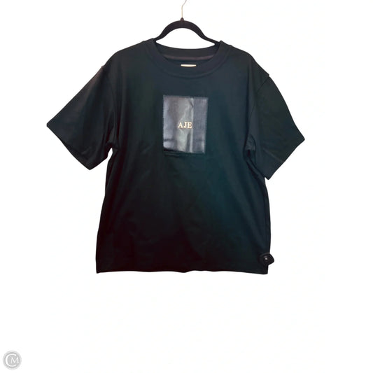 Top Short Sleeve Designer By Cma In Black, Size: S