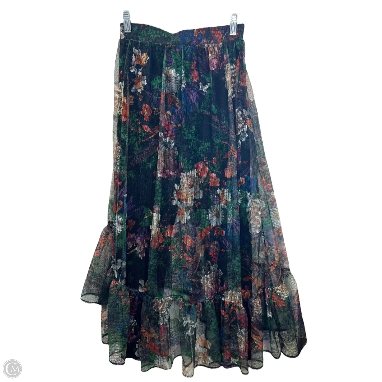 Skirt Designer By Maeve In Floral Print, Size: Xs